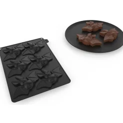 Gifi Moule chauve-souris x6 Halloween noir