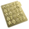 Discount Gifi Moule à chocolats de Noël en silicone
