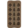 Clearance Gifi Moule de Noël pour chocolats marron