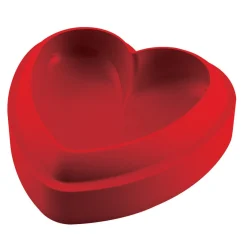 New Gifi Moule en silicone 3D coeur rouge