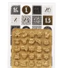 Clearance Gifi Moule en silicone Noël avec calendrier de l'avent