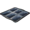 Clearance Gifi Moule à financiers gris et noir x6