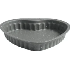 Clearance Gifi Moule à gâteau coeur gris effet marbre