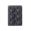 Best Gifi Moule à gâteau Halloween silicone noir 27x18xH3cm