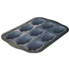 Sale Gifi Moule à madeleines gris et noir x9