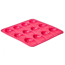 Best Gifi Moule 12 madeleines silicone rose