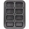 Clearance Gifi Moule à mini cake coeur coulant en métal x8