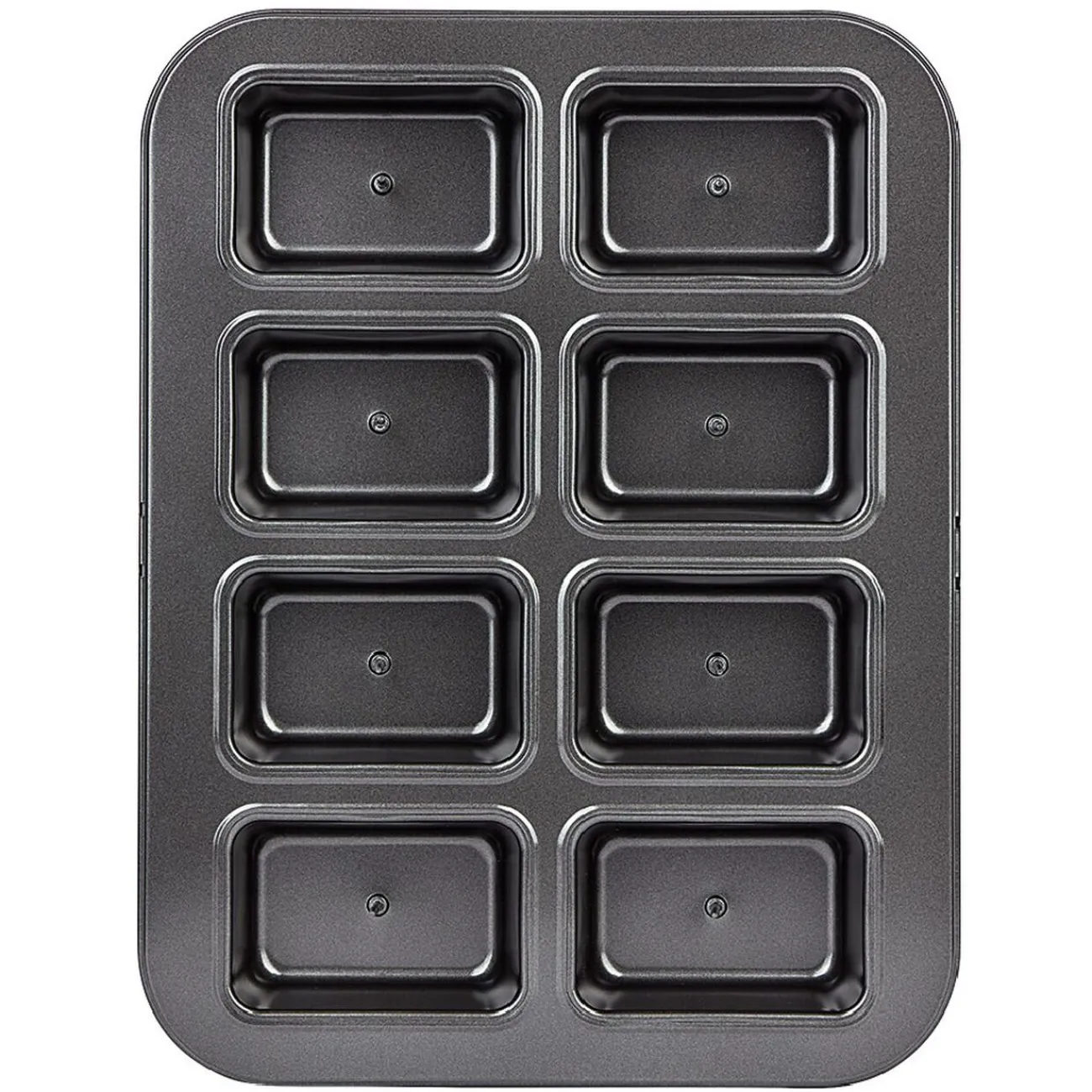 Clearance Gifi Moule à mini cake coeur coulant en métal x8