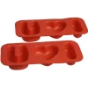 Gifi Moule patisserie en silicone forme coeur Love U x2