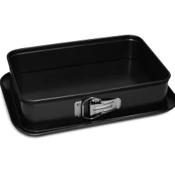 New Gifi Moule rectangulaire antiadhésif avec charnière Gardenia noir
