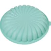 Outlet Gifi Moule rond strié 3D silicone vert