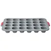 Clearance Gifi Moule silicone gris 24 cannelés structure métal