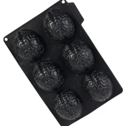 Online Gifi Moule silicone Halloween 6 gâteaux forme cervelle 27x19xH3,5cm