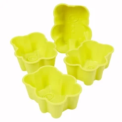 Online Gifi Moule silicone ourson vert anis x4