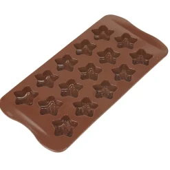 Best Gifi Moule silicone pour chocolats 16 empreintes forme étoiles
