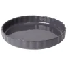 Gifi Moule à tarte en céramique gris