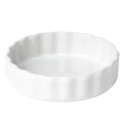 Gifi Moule à tartelette en céramique blanc