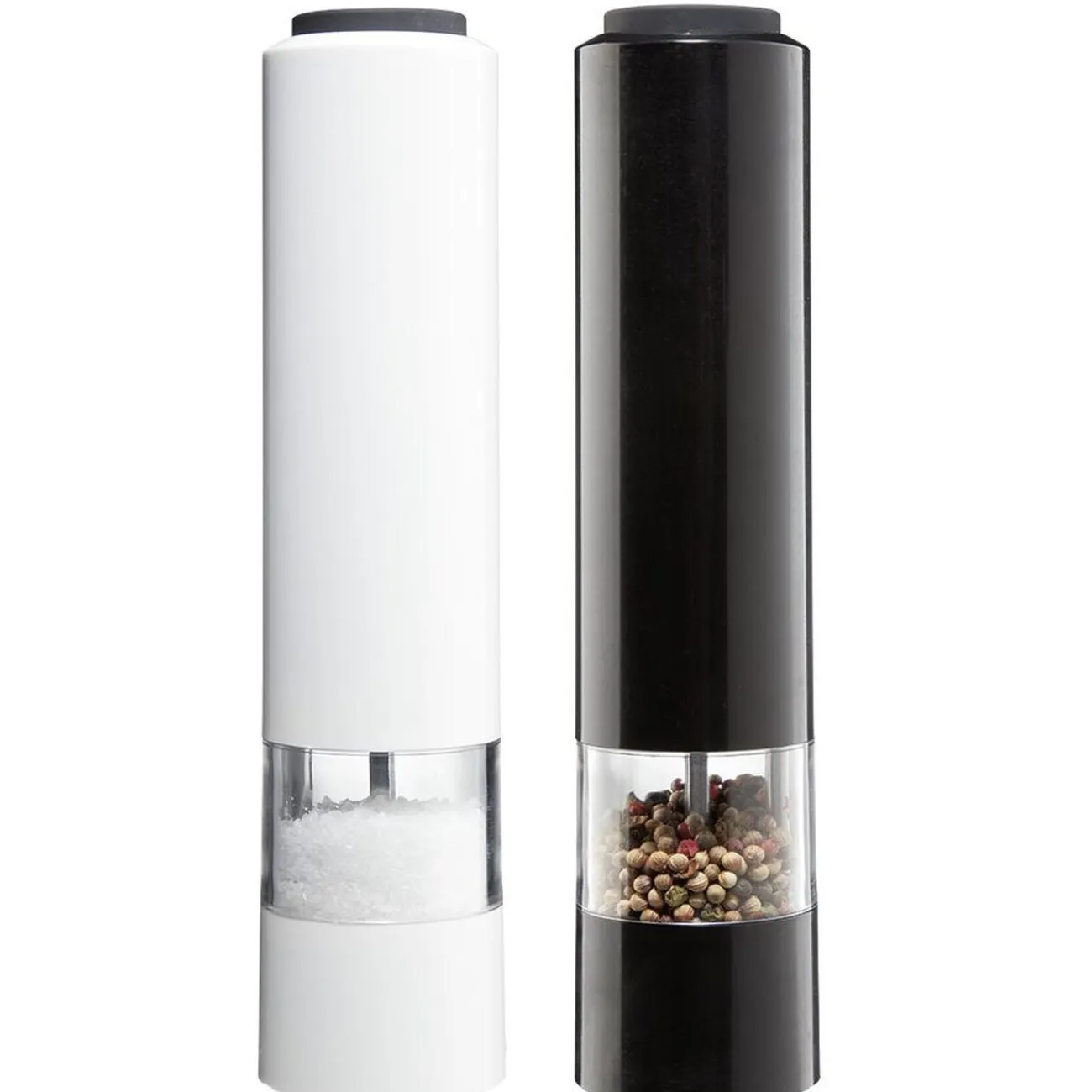 Sale Gifi Moulin électrique sel poivre noir et blanc x2