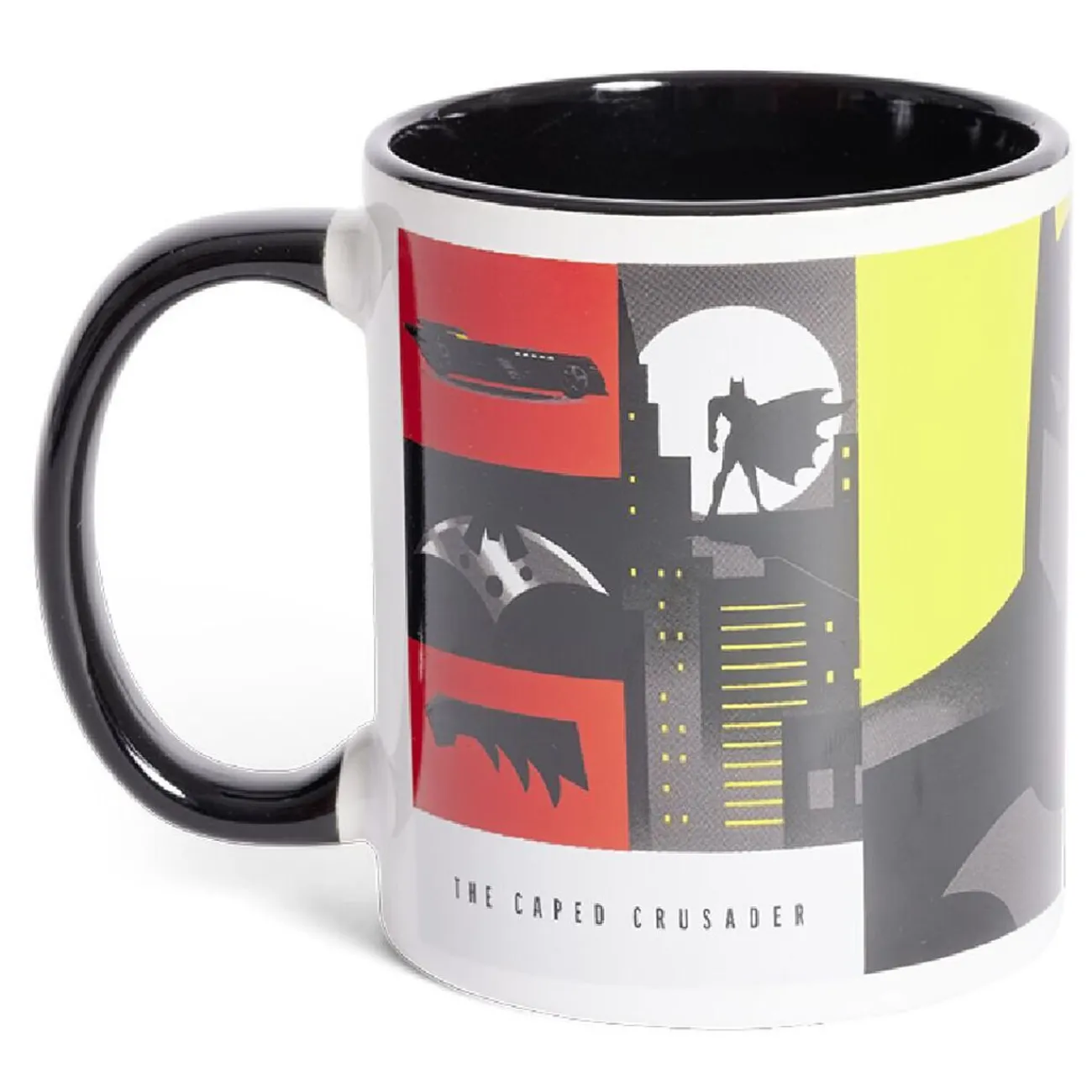 Best Gifi Mug Batman Warner Bros noir rouge jaune 320ml