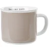 Sale Gifi Mug bicolore taupe blanc collection Bakery