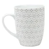 Best Gifi Mug blanc à motif taupe