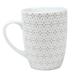 Best Gifi Mug blanc à motif taupe