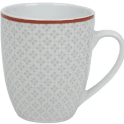 Best Gifi Mug design oreige bord orange et motifs gris