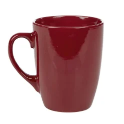 Outlet Gifi Mug en faïence 31 cl uni rouge brillant