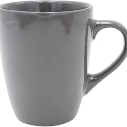 Outlet Gifi Mug en faïence uni gris brillant 31 cl