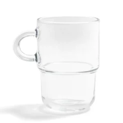 Best Gifi Mug en verre transparent Cozy empilable 36cl