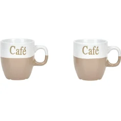 Best Gifi Mug faïence bicolore café