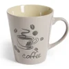 Best Gifi Mug grès 600mL Ø9xH10cm - 4 coloris
