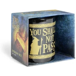 Sale Gifi Mug Le Seigneur des Anneaux Vous ne passerez pas noir et doré 315ml