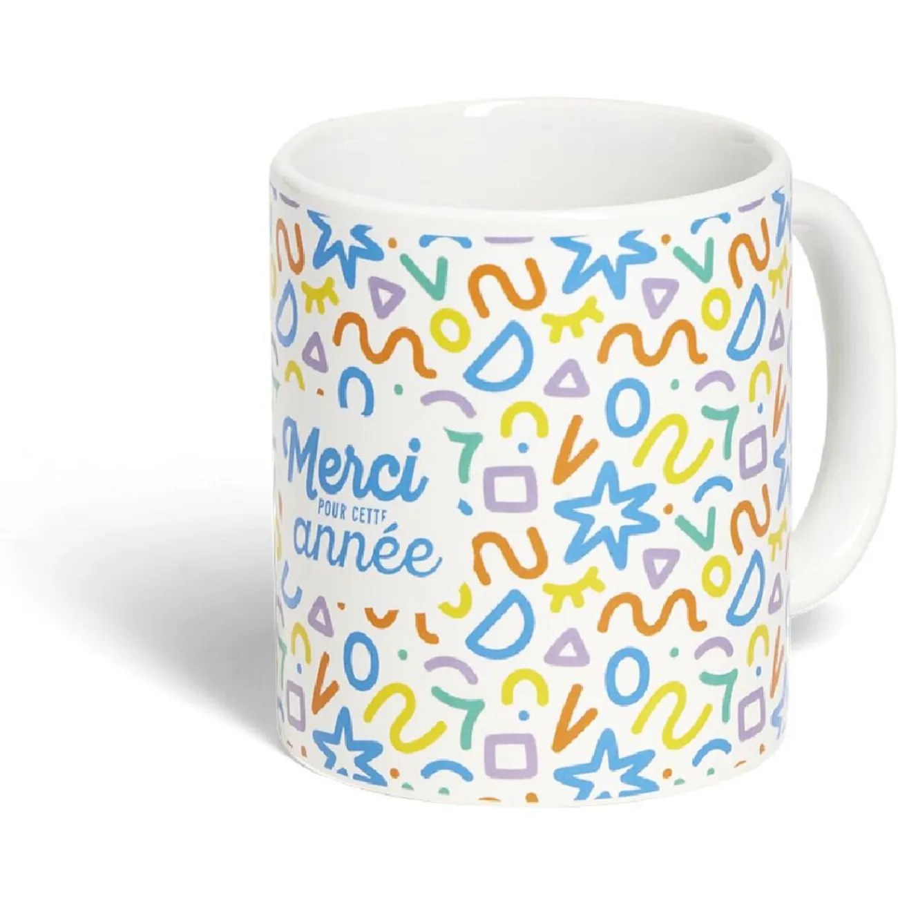 Best Gifi Mug Merci pour cette année céramique Ø8xH10cm 4 modèles