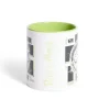Outlet Gifi Mug Rick et Morty blanc et vert clair 315ml