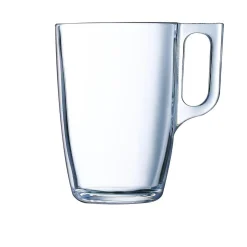 Best Gifi Mug transparent en verre tempé lisse Luminarc 32cl