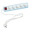 Gifi Accessoires Électriques^Multiprise avec housse silicone bleue