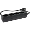 Gifi Accessoires Électriques^Multiprise noire 4 prises