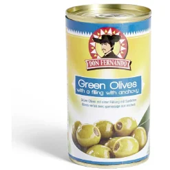 Sale Gifi Olives vertes aux anchois 350gr