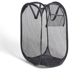Gifi Entretien Du Linge|Panier à linge 20L pliable avec poignées 23,5x23,5x46,5cm