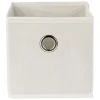 Gifi Entretien Du Linge|Panière cube de rangement 15x15x15 cm