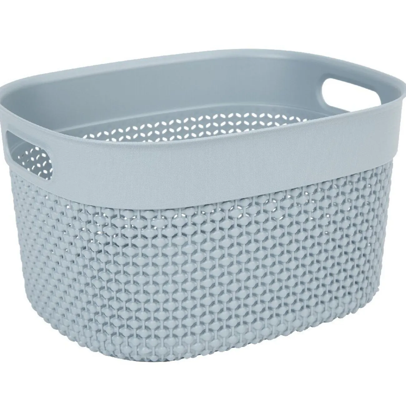 Gifi Entretien Du Linge|Panière de rangement gris 6 L