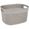Gifi Entretien Du Linge|Panière de rangement taupe 6 L