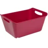 Gifi Entretien Du Linge|Panière de rangement violet bordeaux 10 L