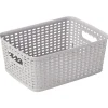 Gifi Rangement|Panière en plastique 4,5L - 4 coloris