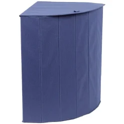 Gifi Entretien Du Linge|Panière à linge d'angle bleu 50 L