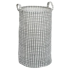 Gifi Entretien Du Linge|Panière à linge en tissu Ø40xH60cm