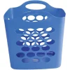 Gifi Entretien Du Linge|Paniére à linge 33L bleu polypropylene