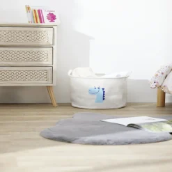 Gifi Entretien Du Linge|Panière à linge licorne en toile Ø30xH25cm