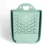 Gifi Entretien Du Linge|Panière 45L pliable plastique vert 36x25xH48cm